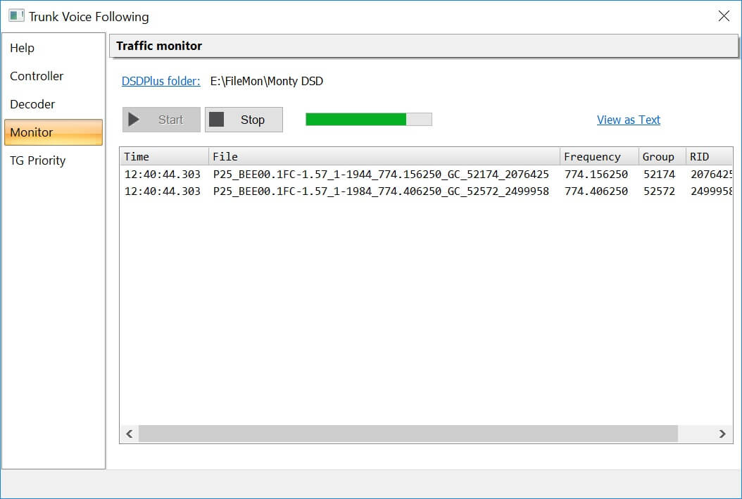 Trunk Voice Following Ltd.